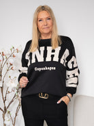 MDC Hibiscus sweatshirt black/white - Online-Mode