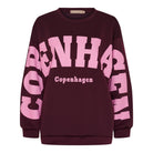 MDC Hibiscus sweatshirt bordeaux - Online-Mode