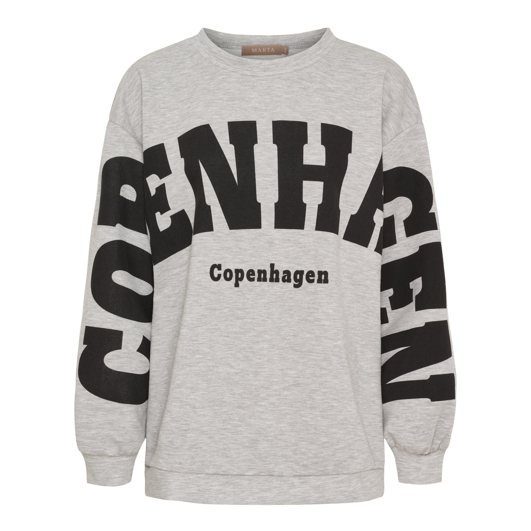 MDC Hibiscus sweatshirt grey/black - Online-Mode