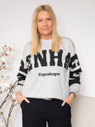 MDC Hibiscus sweatshirt grey/black - Online-Mode
