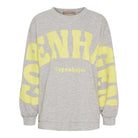 MDC Hibiscus sweatshirt grey/yellow - Online-Mode