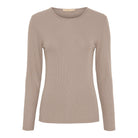 MDC Ingrid longshirt tee solid fango - Online-Mode