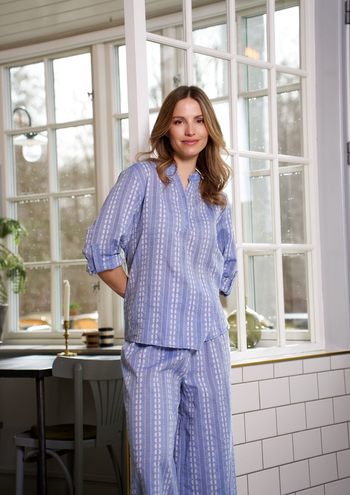 MDC Jaylene shirt blue - Online-Mode