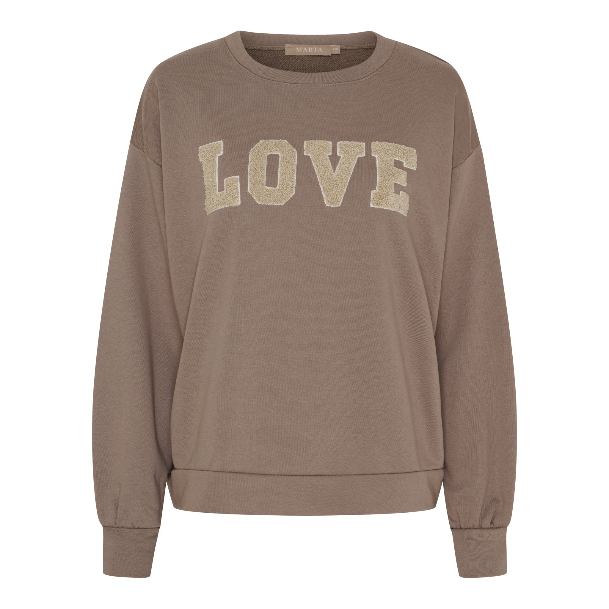 MDC Jessa sweatshirt fango melange - Online-Mode