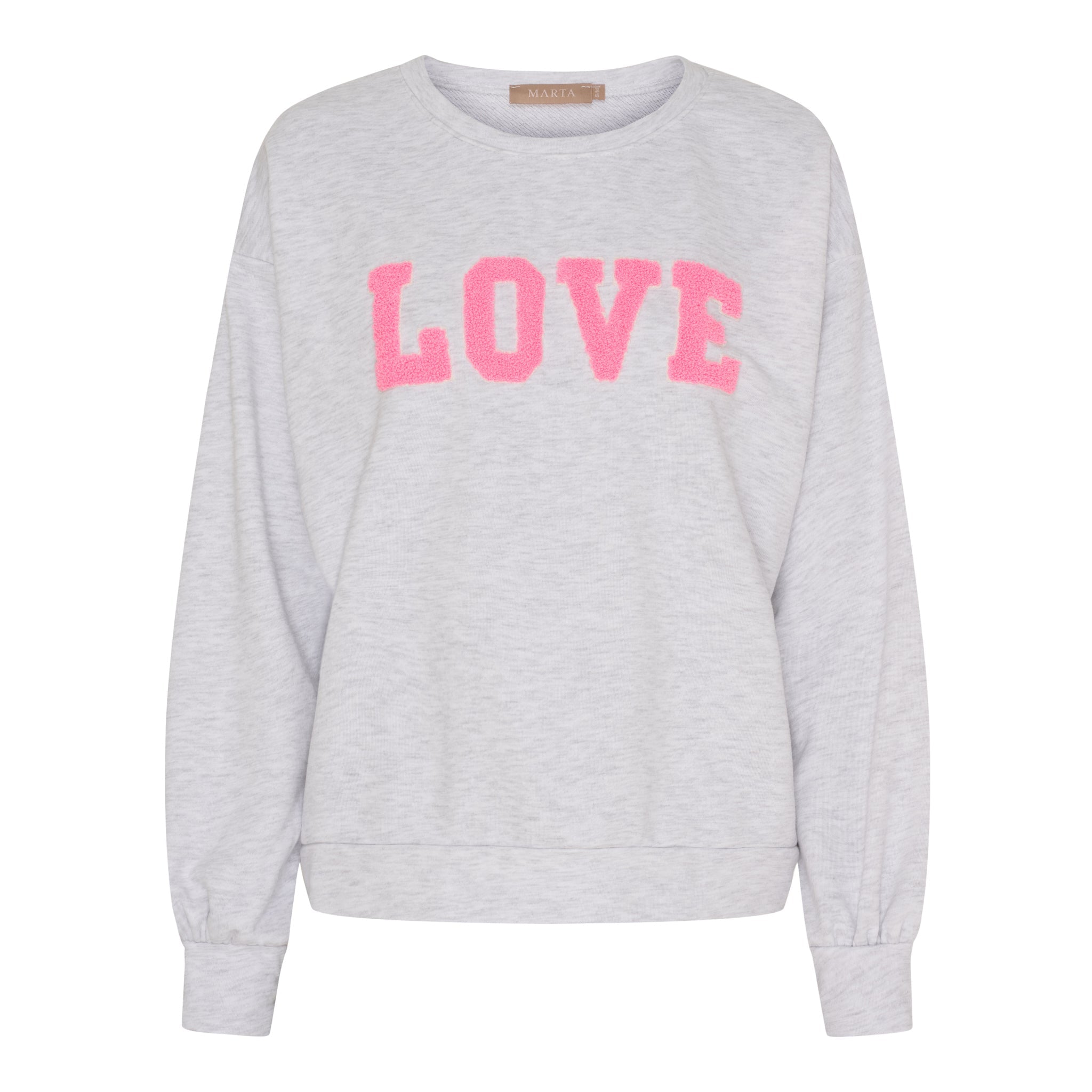 MDC Jessa sweatshirt light grey melange - Online-Mode