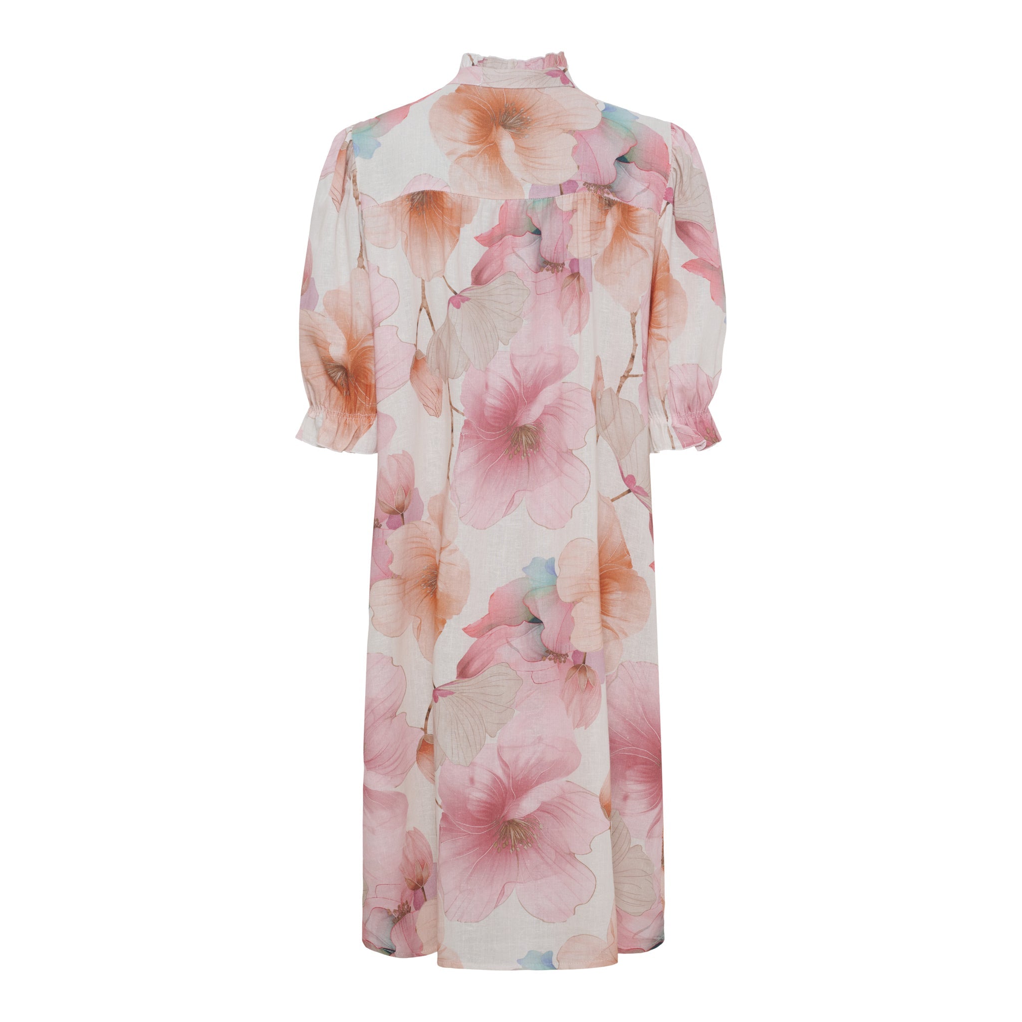 MDC Joella dress pink flower - Online-Mode