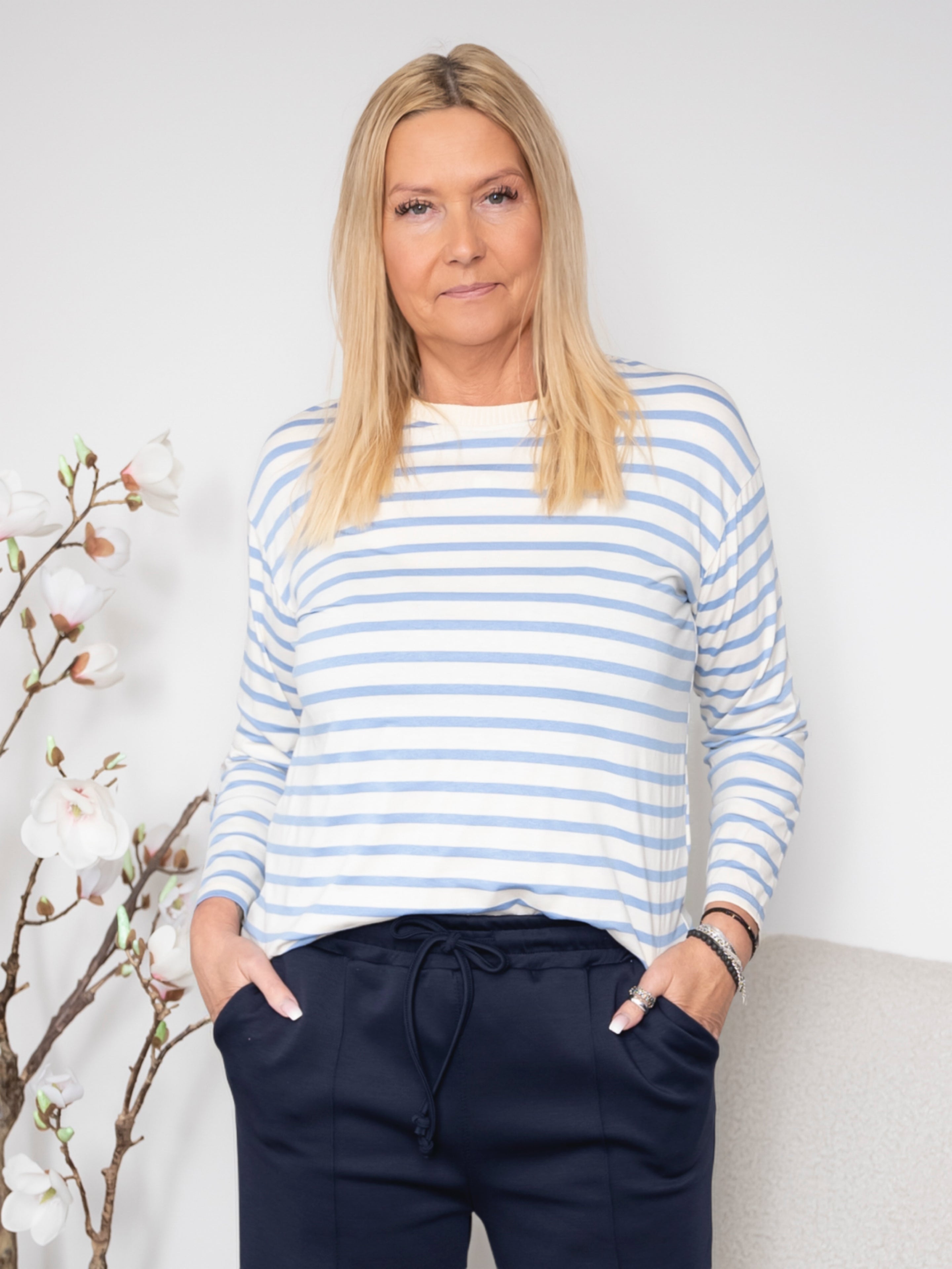 MDC Kara LS tee jeans - Online-Mode