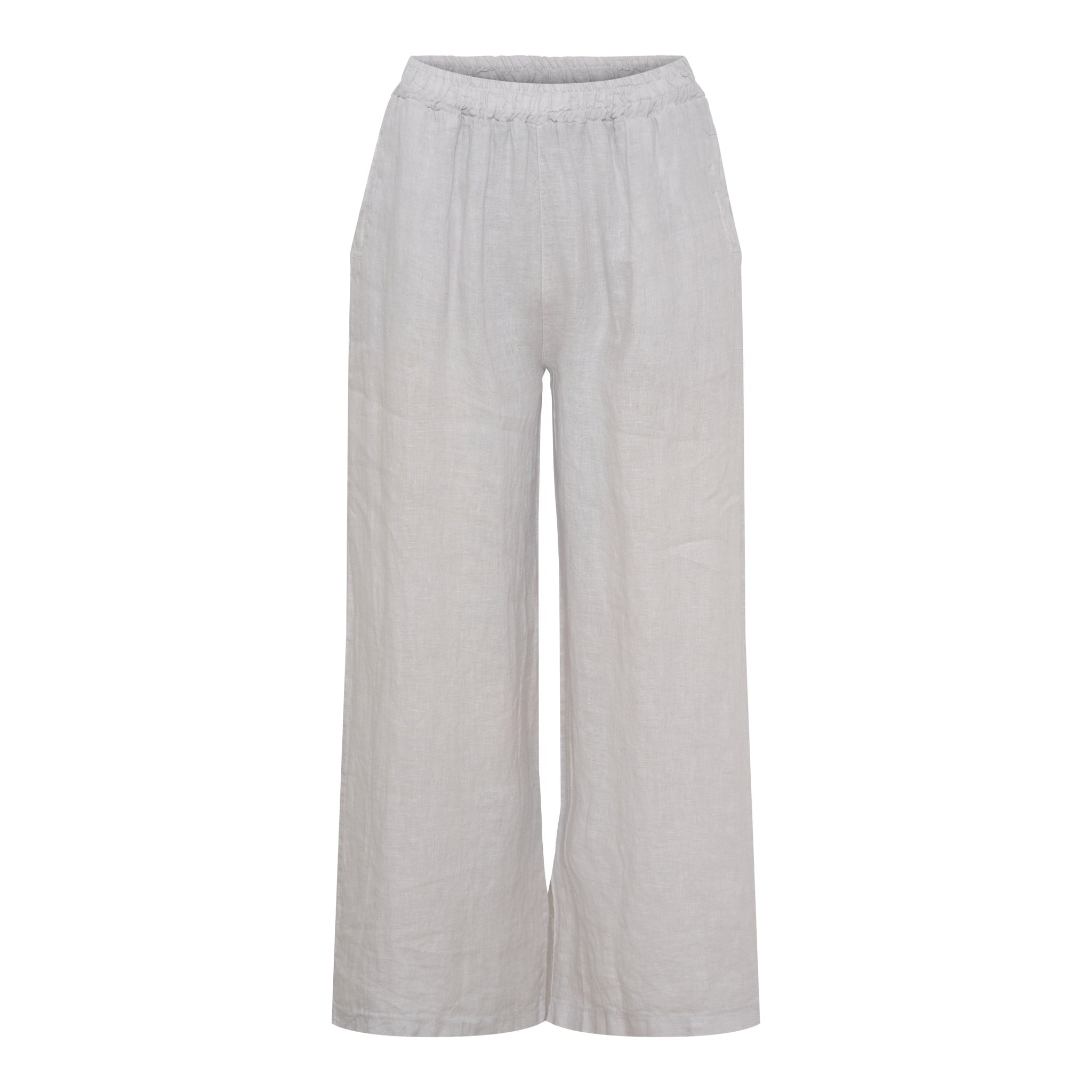 MDC Katia hør pants sabbia - Online-Mode