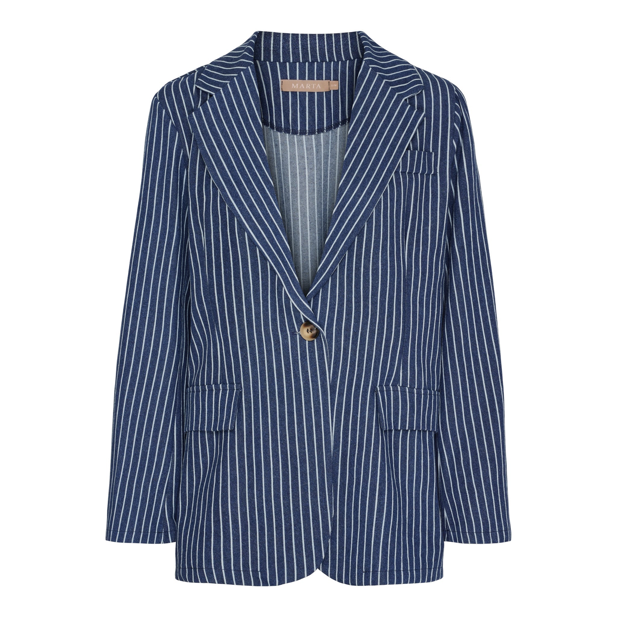 MDC Lenia blazer stribe II denim - Online-Mode