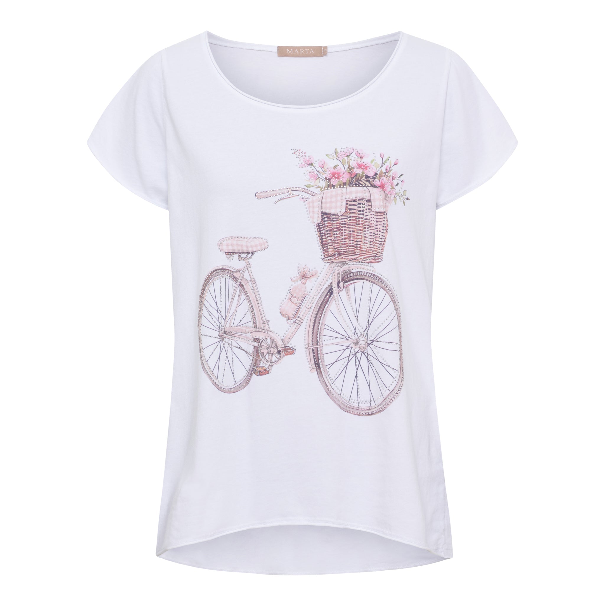 MDC Marie tee Bike beige - Online-Mode