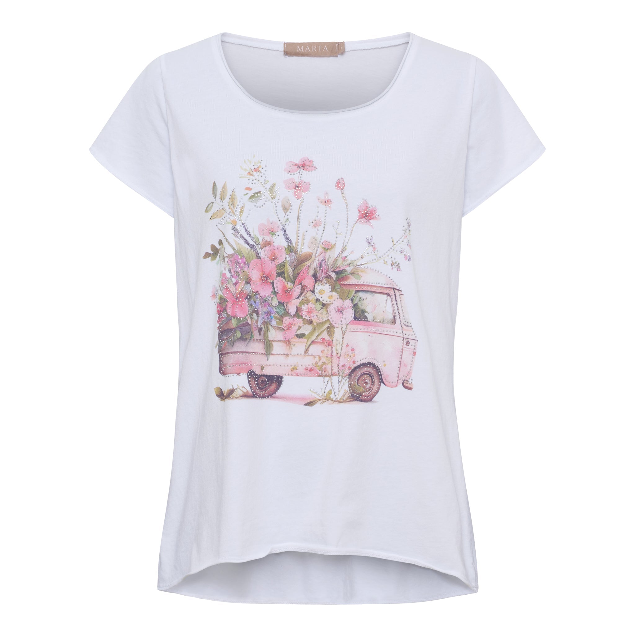 MDC Marie tee Bus pink - Online-Mode