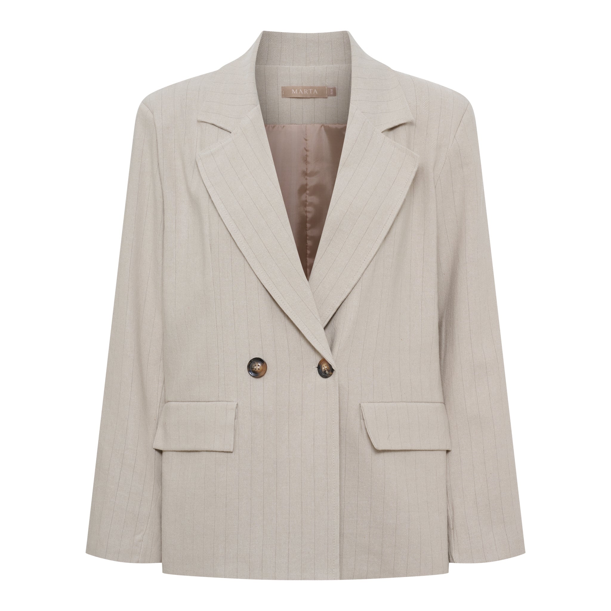MDC Marissa blazer beige stripe - Online-Mode