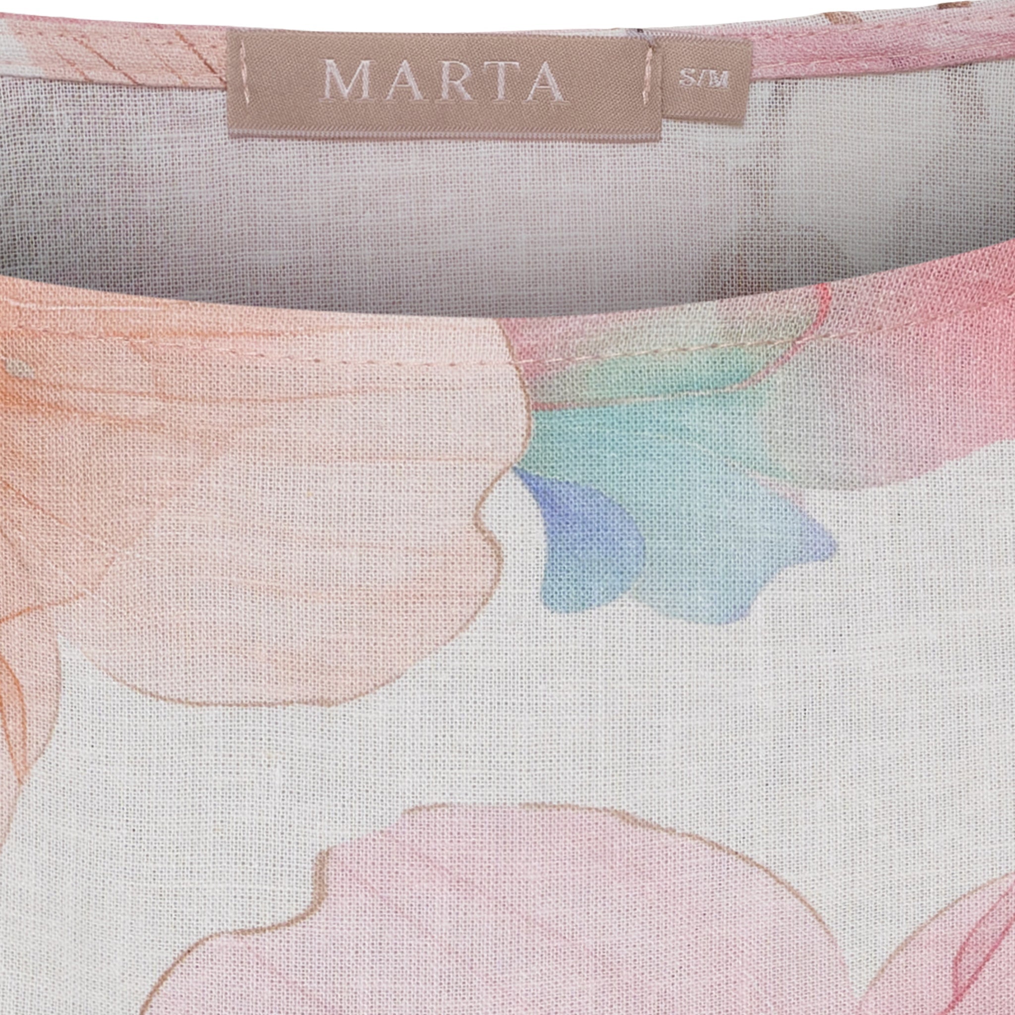 MDC Mathea blouse pink flower - Online-Mode