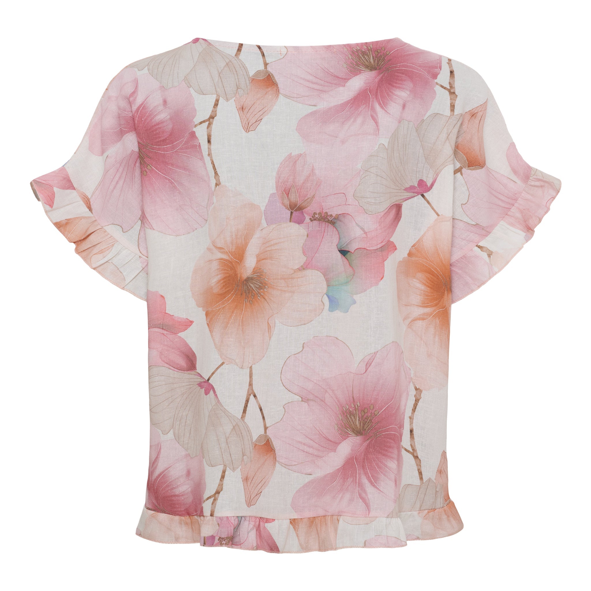 MDC Mathea blouse pink flower - Online-Mode