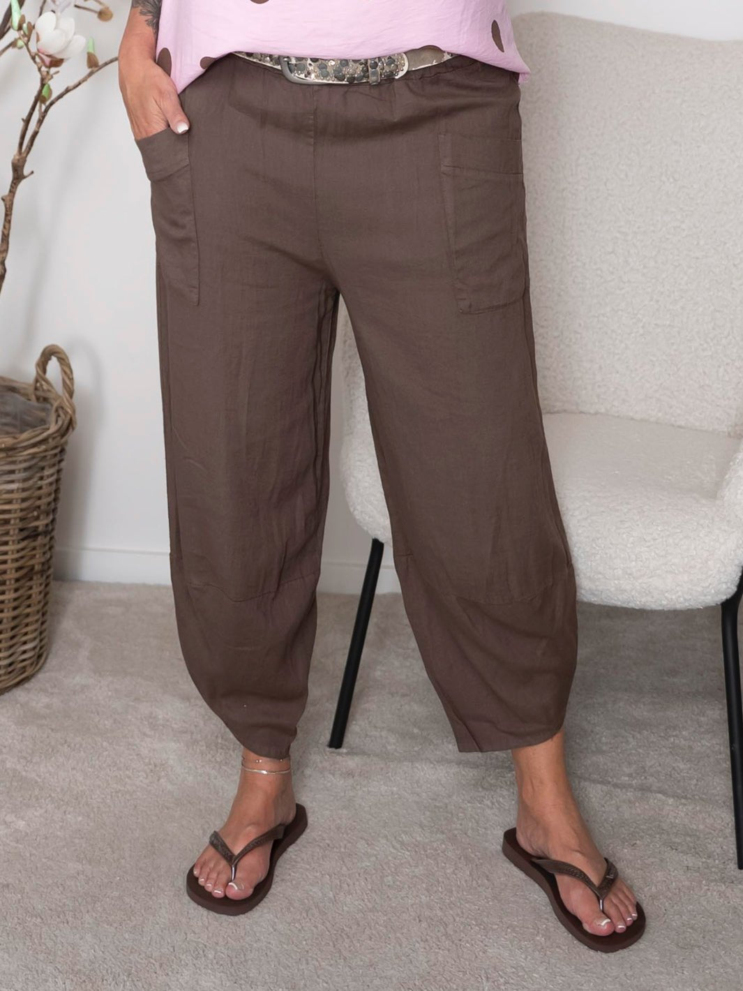MDC Maud pant cold brown - Online-Mode