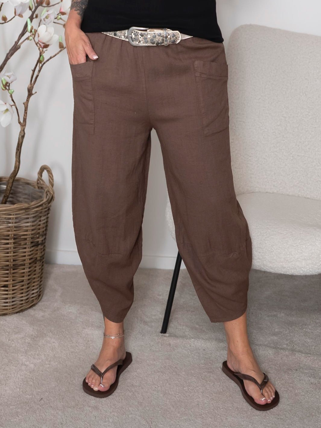 MDC Maud pant cold brown - Online-Mode