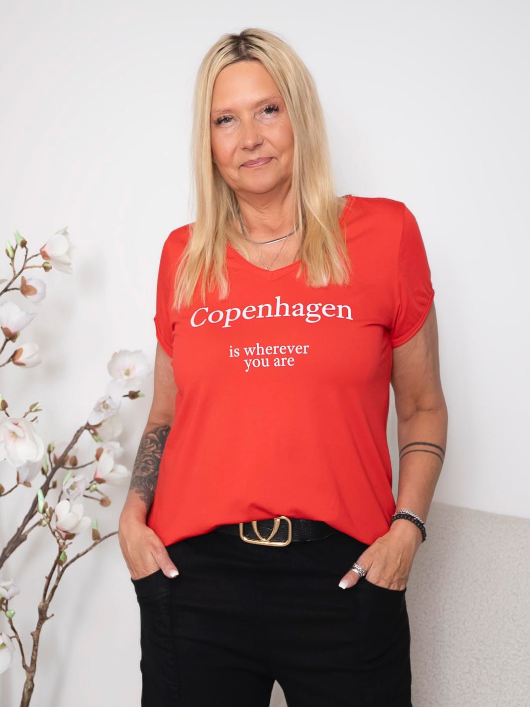 MDC Norina tee red - Online-Mode