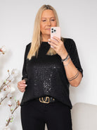 MDC Nynne blouse black - Online-Mode