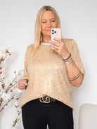 MDC Nynne blouse champagne - Online-Mode