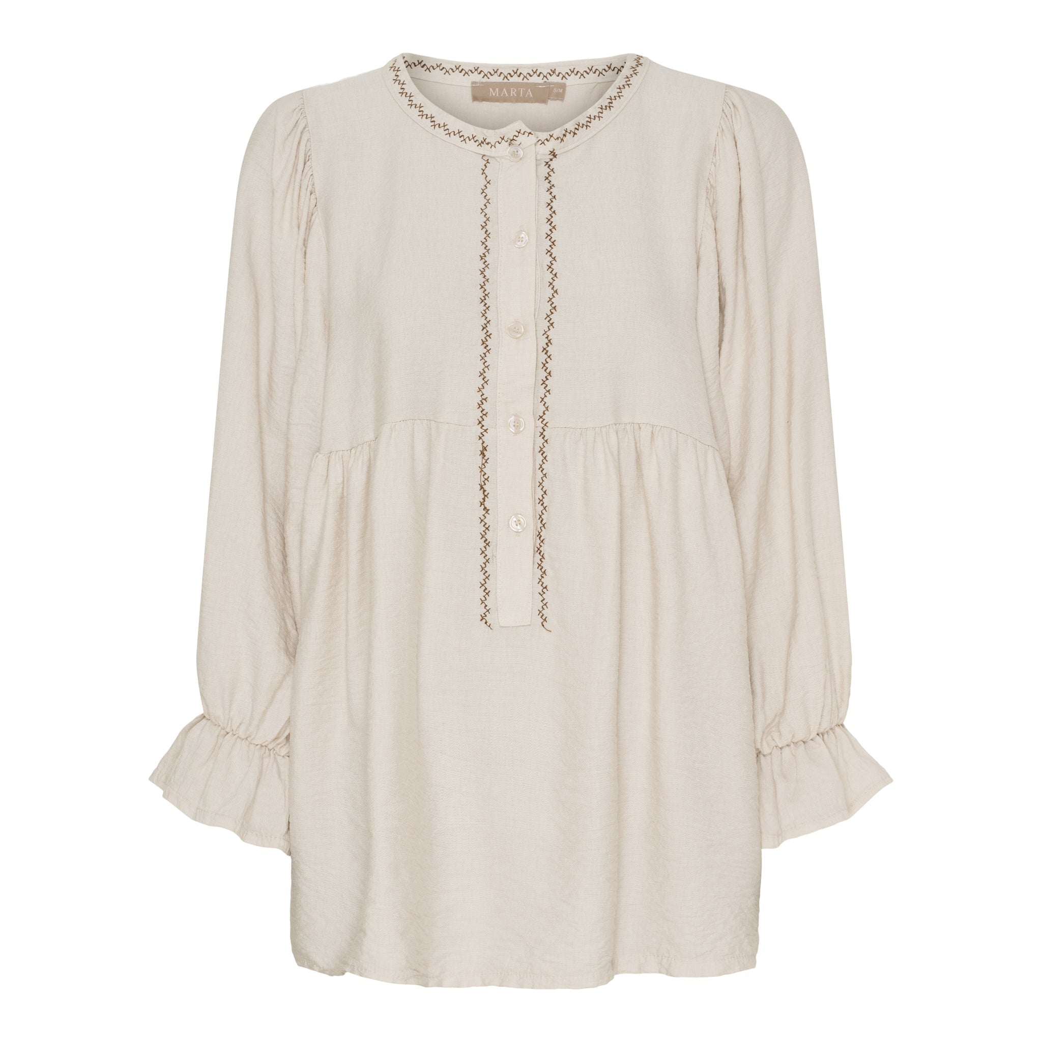 MDC Poppy shirt sabbia - Online-Mode