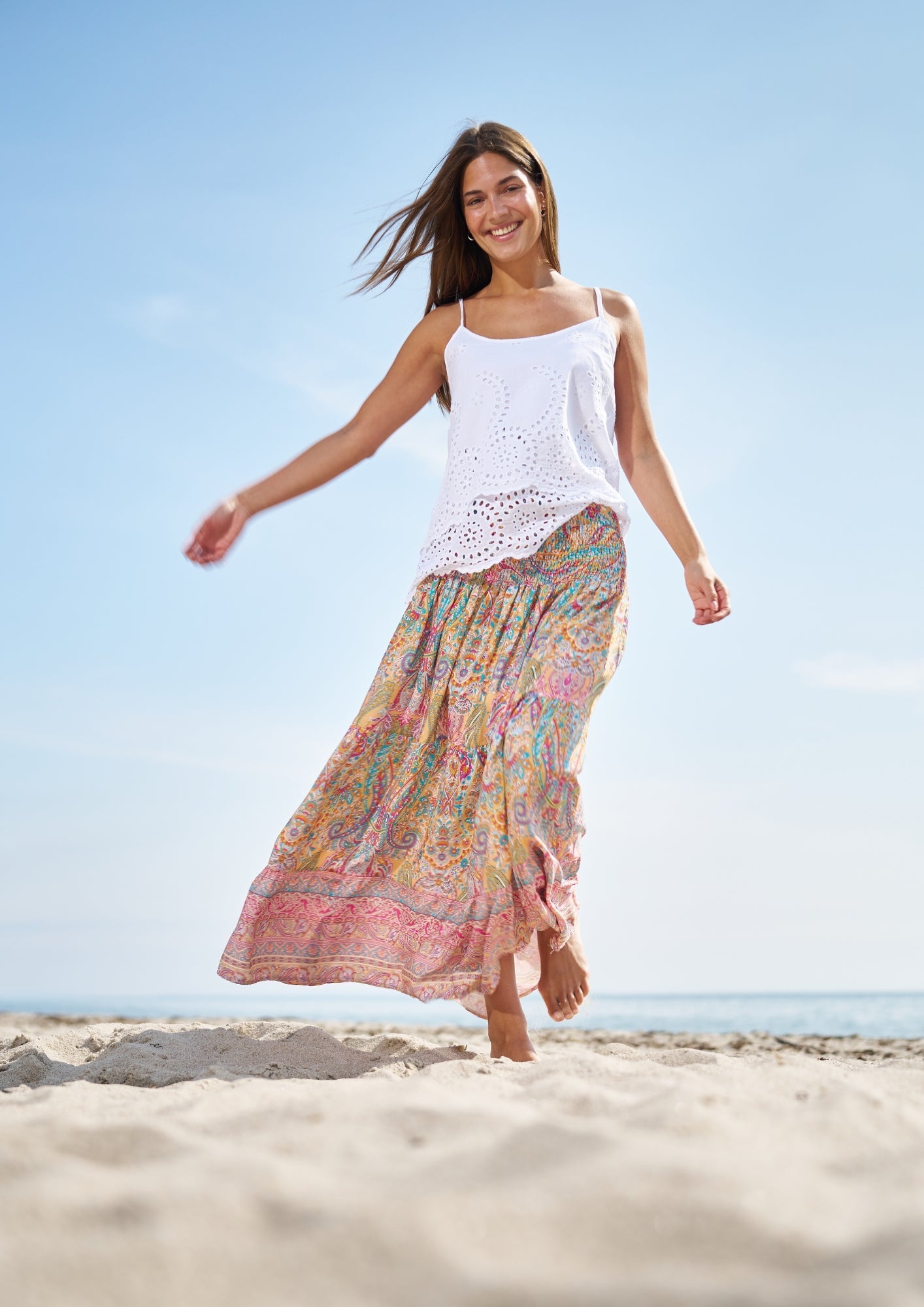 MDC Princess skirt 4174 print bellini - Online-Mode