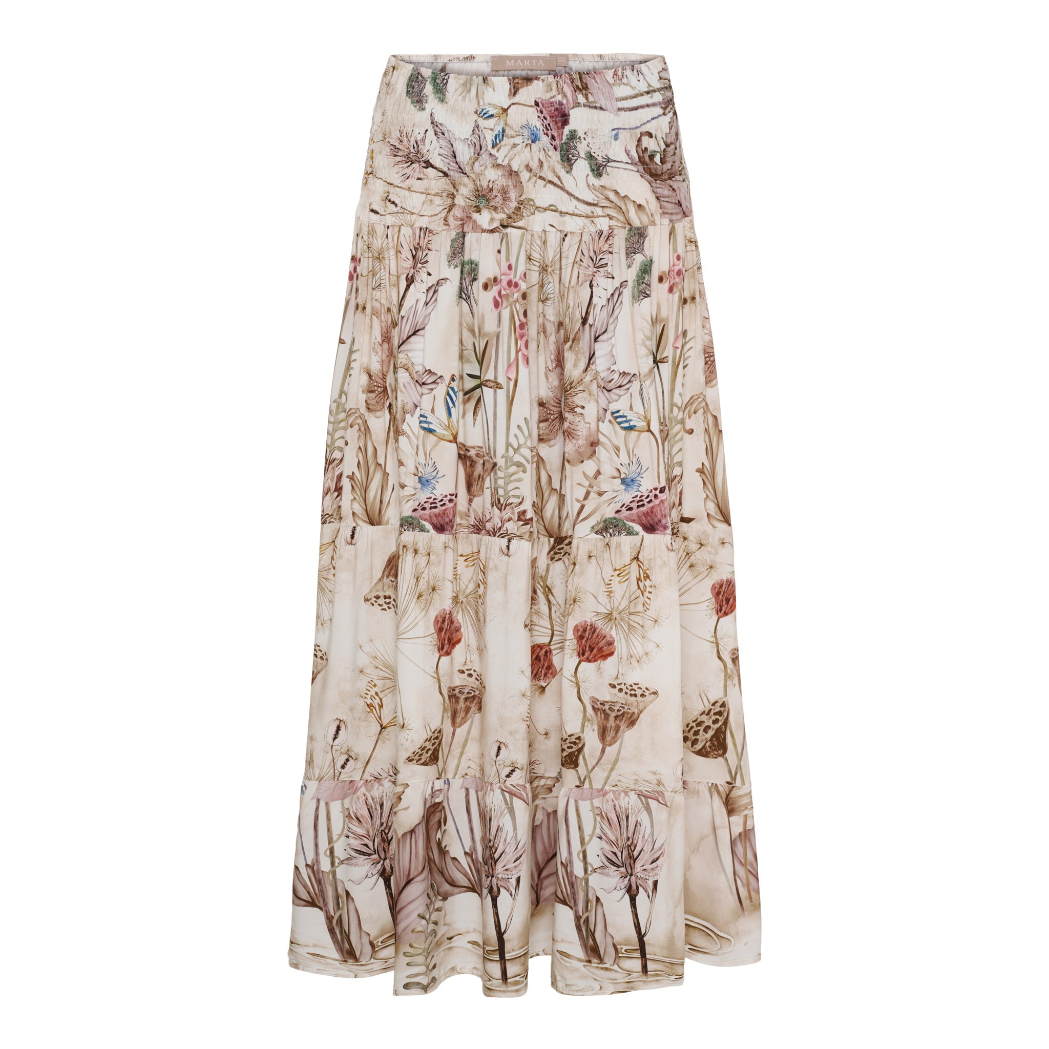 MDC Princess skirt 5021 print beige - Online-Mode