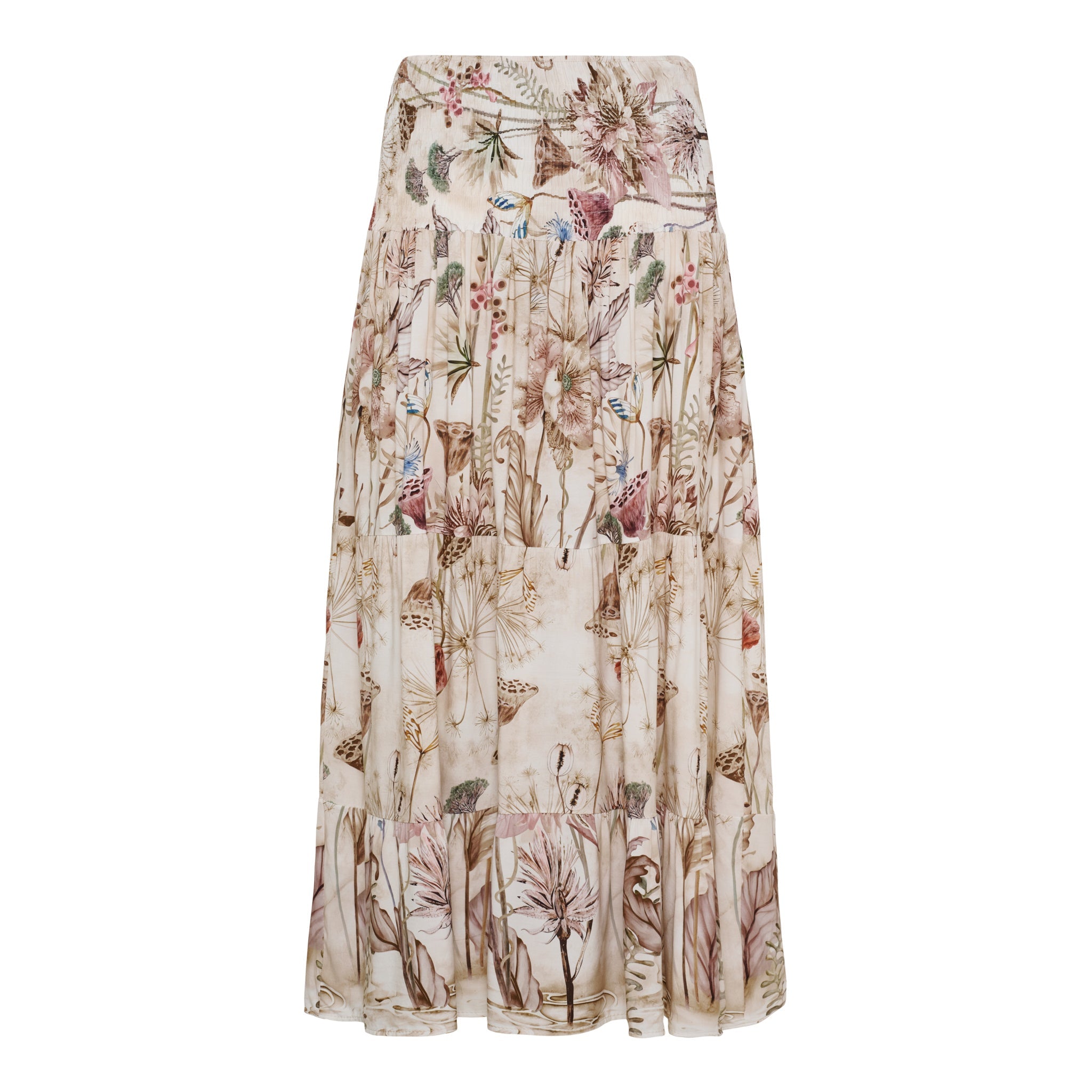 MDC Princess skirt 5021 print beige - Online-Mode