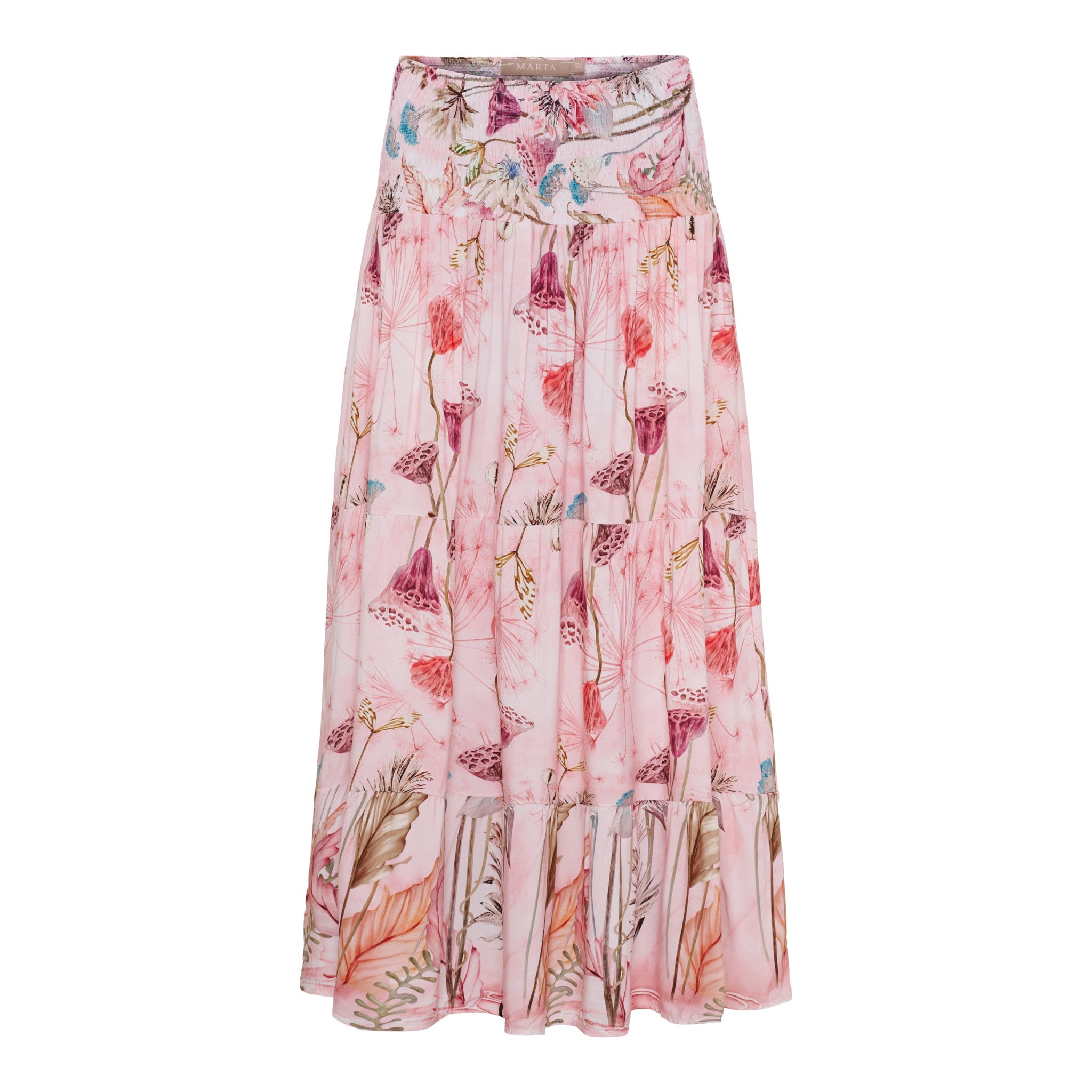 MDC Princess skirt 5021 print rosa - Online-Mode