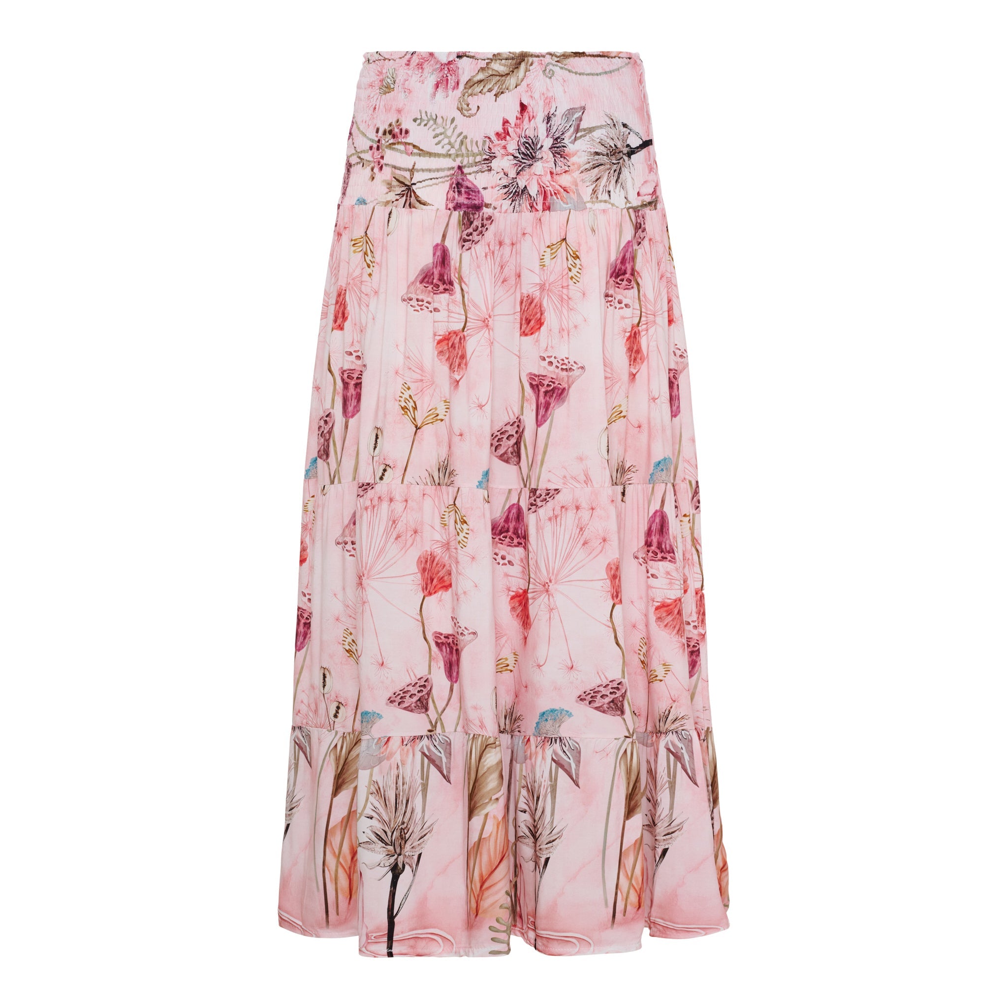 MDC Princess skirt 5021 print rosa - Online-Mode