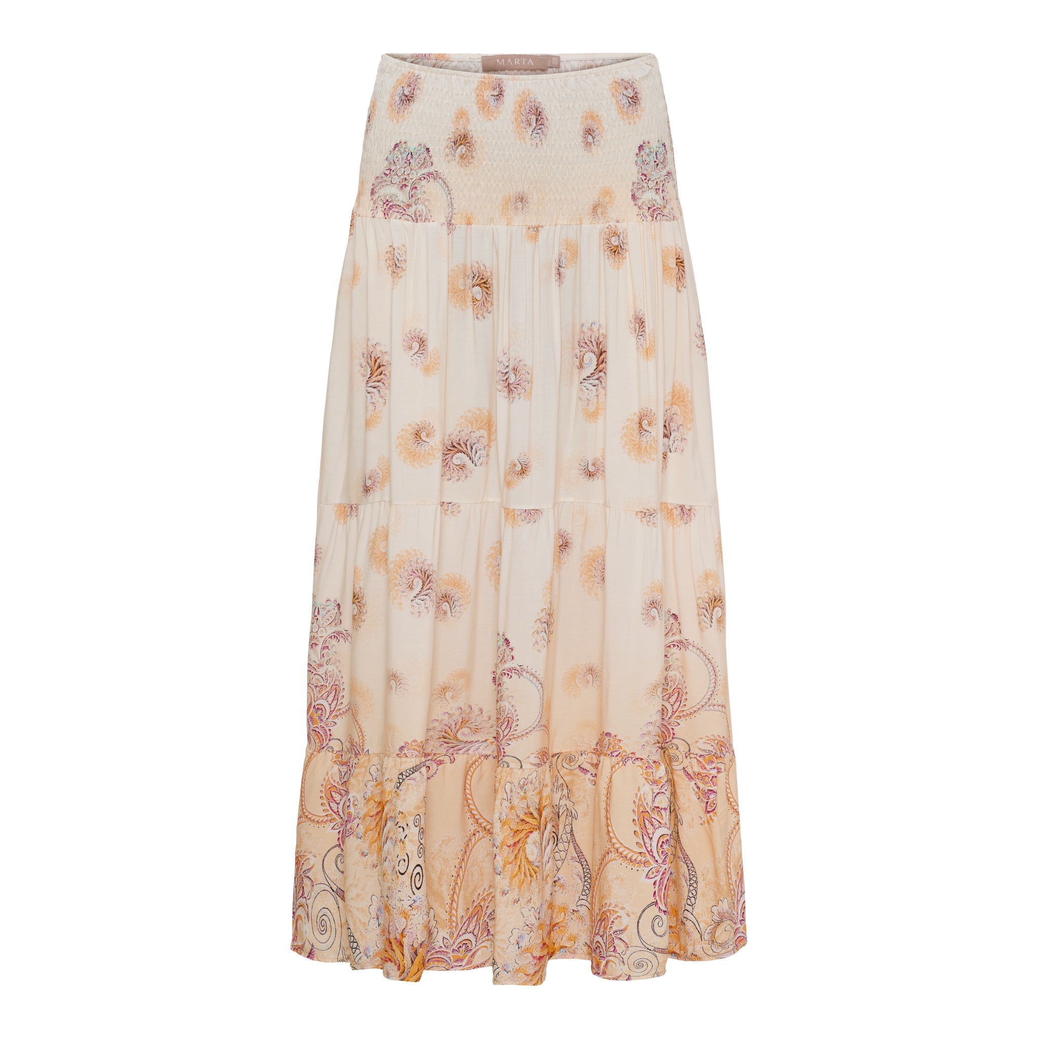 MDC Princess skirt 7854 print beige - Online-Mode