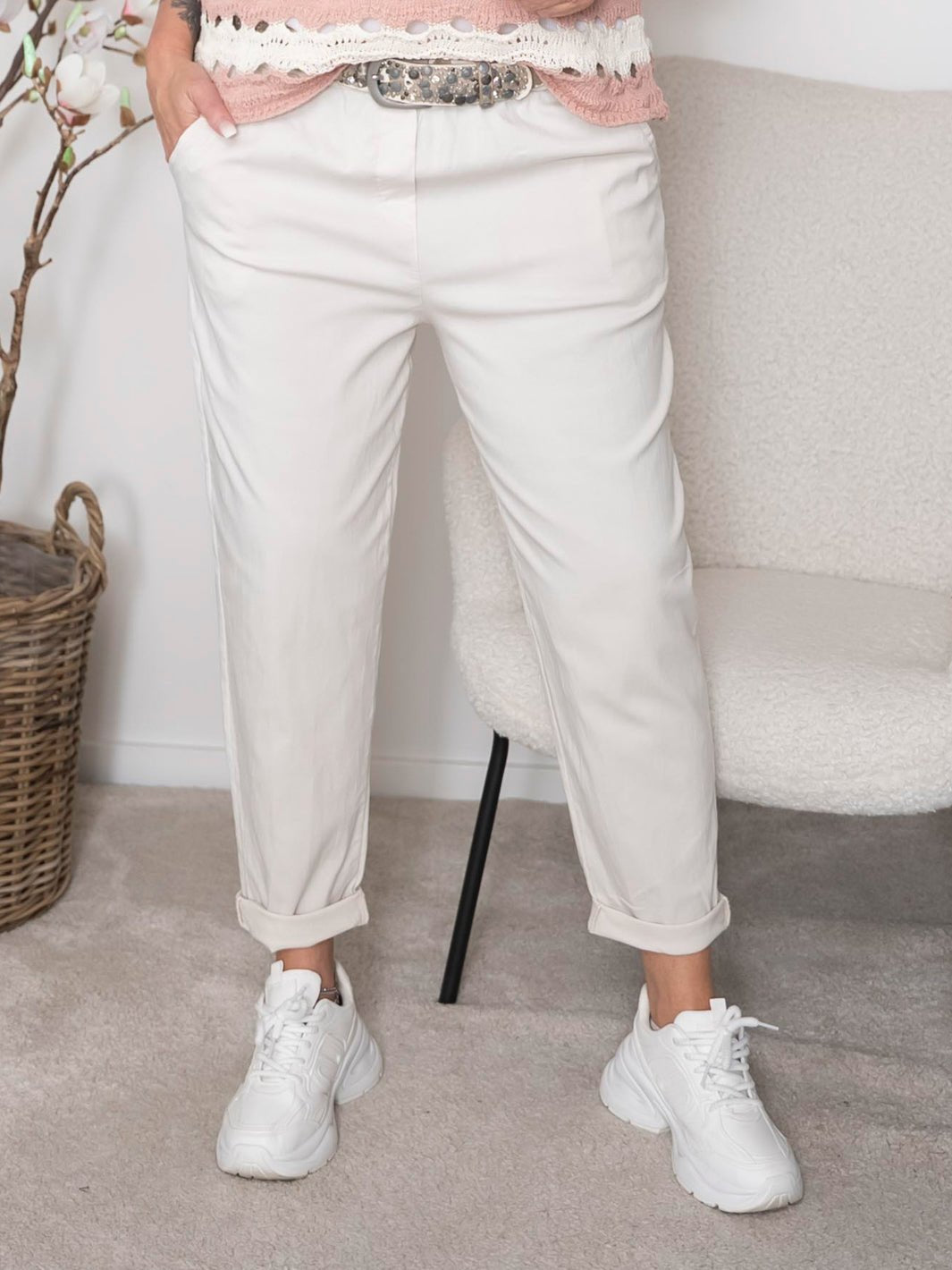 MDC Raffaella pants beige - Online-Mode