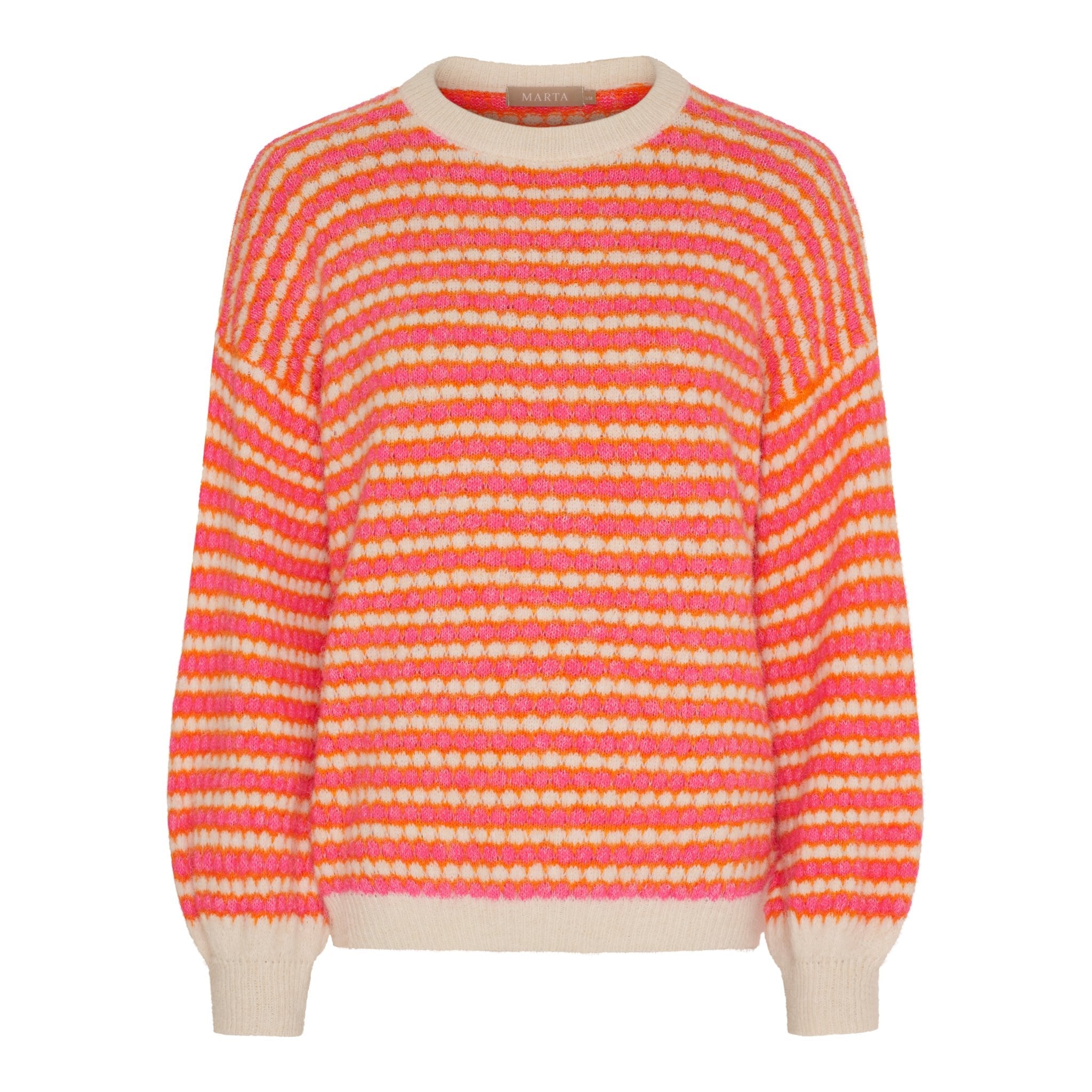 MDC Regitze knit orange/fuxia - Online-Mode