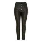 MDC Sakeena leatherlook pants khaki - Online-Mode
