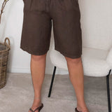 MDC Santina shorts mocca
