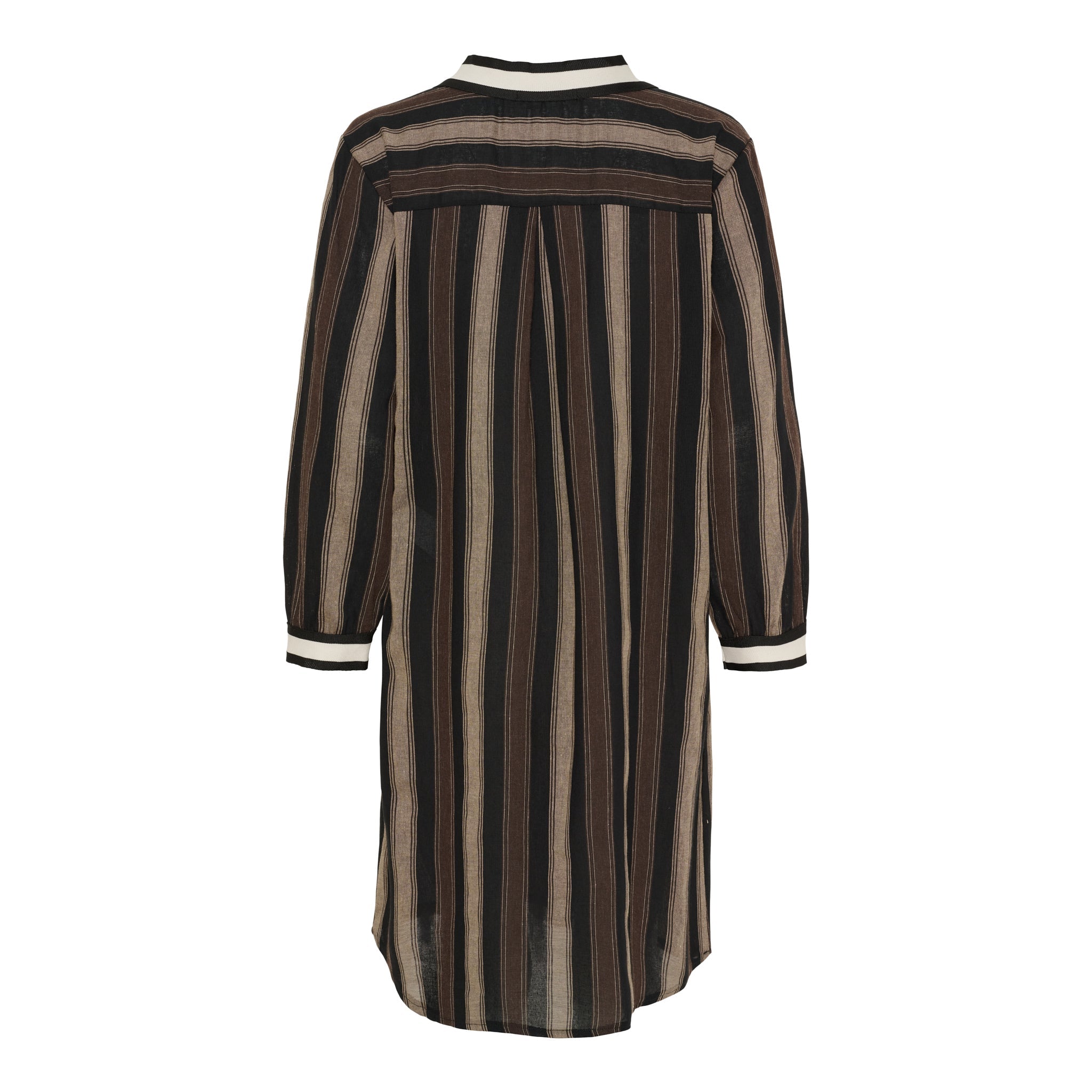 MDC Saylor dress black/camello - Online-Mode