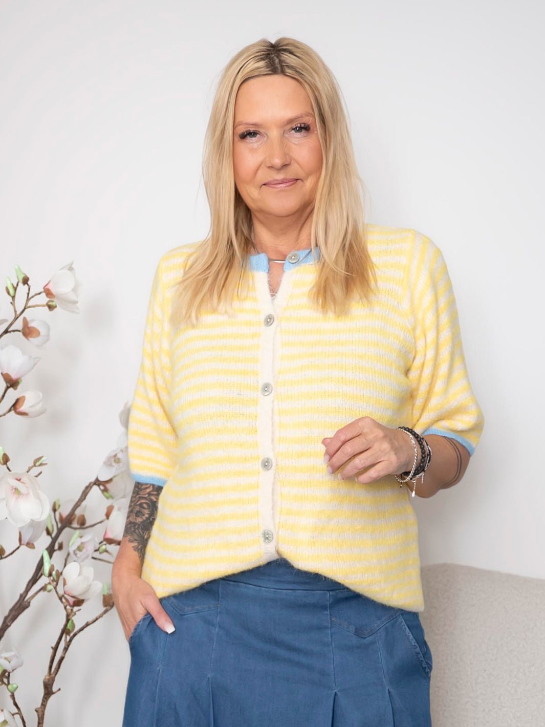MDC Susanne knit yellow - Online-Mode