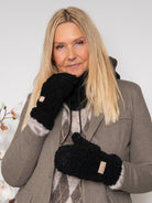 MDC Teddy mitten black - Online-Mode