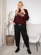 MDC Tulip knit bordeaux - Online-Mode