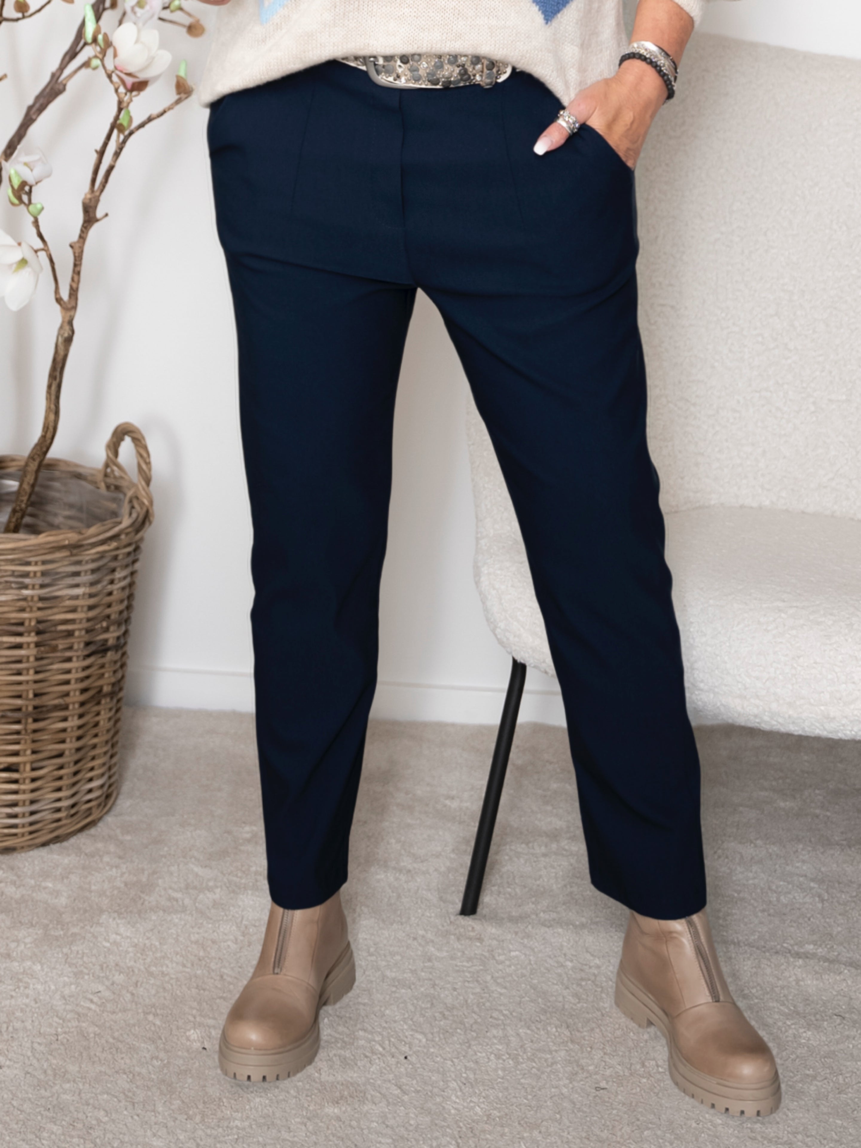 MDC Uma pants navy - Online-Mode