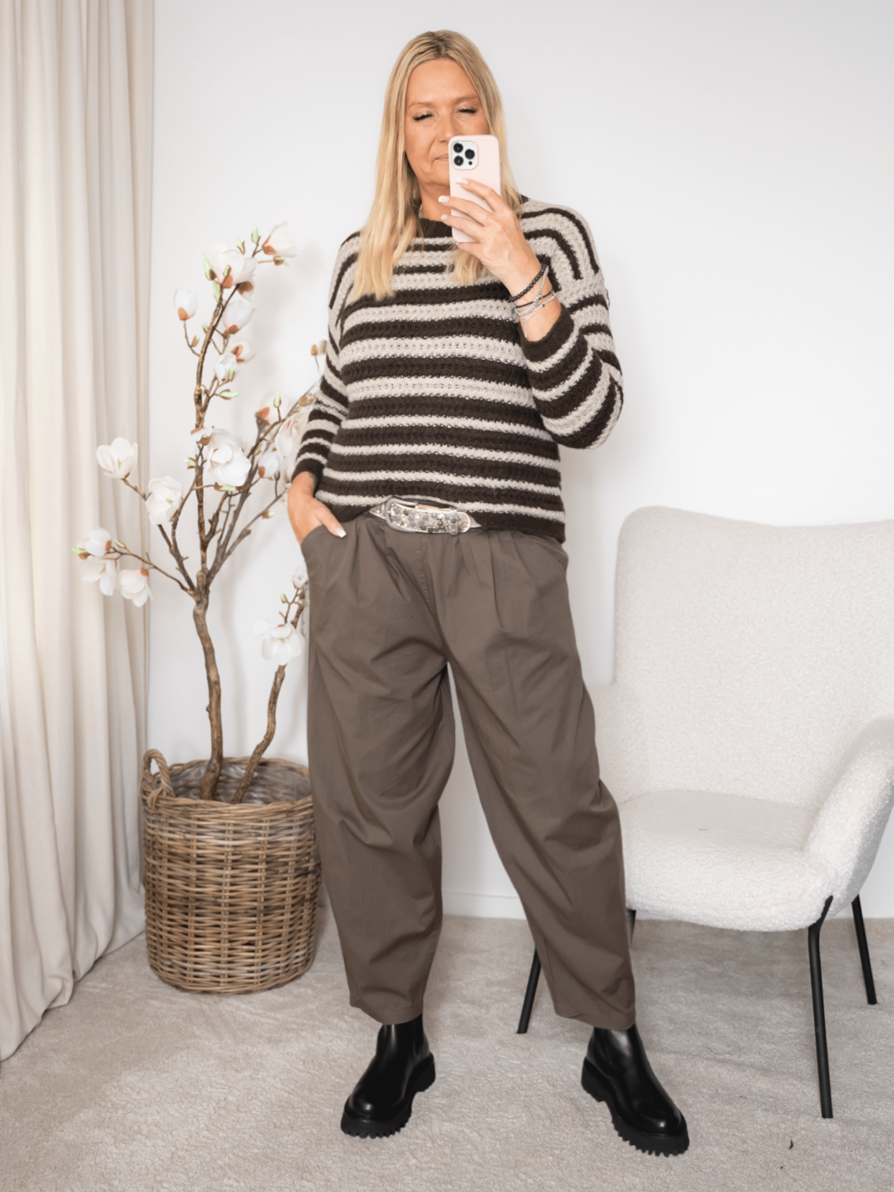 MDC Victorine knit moro/beige - Online-Mode