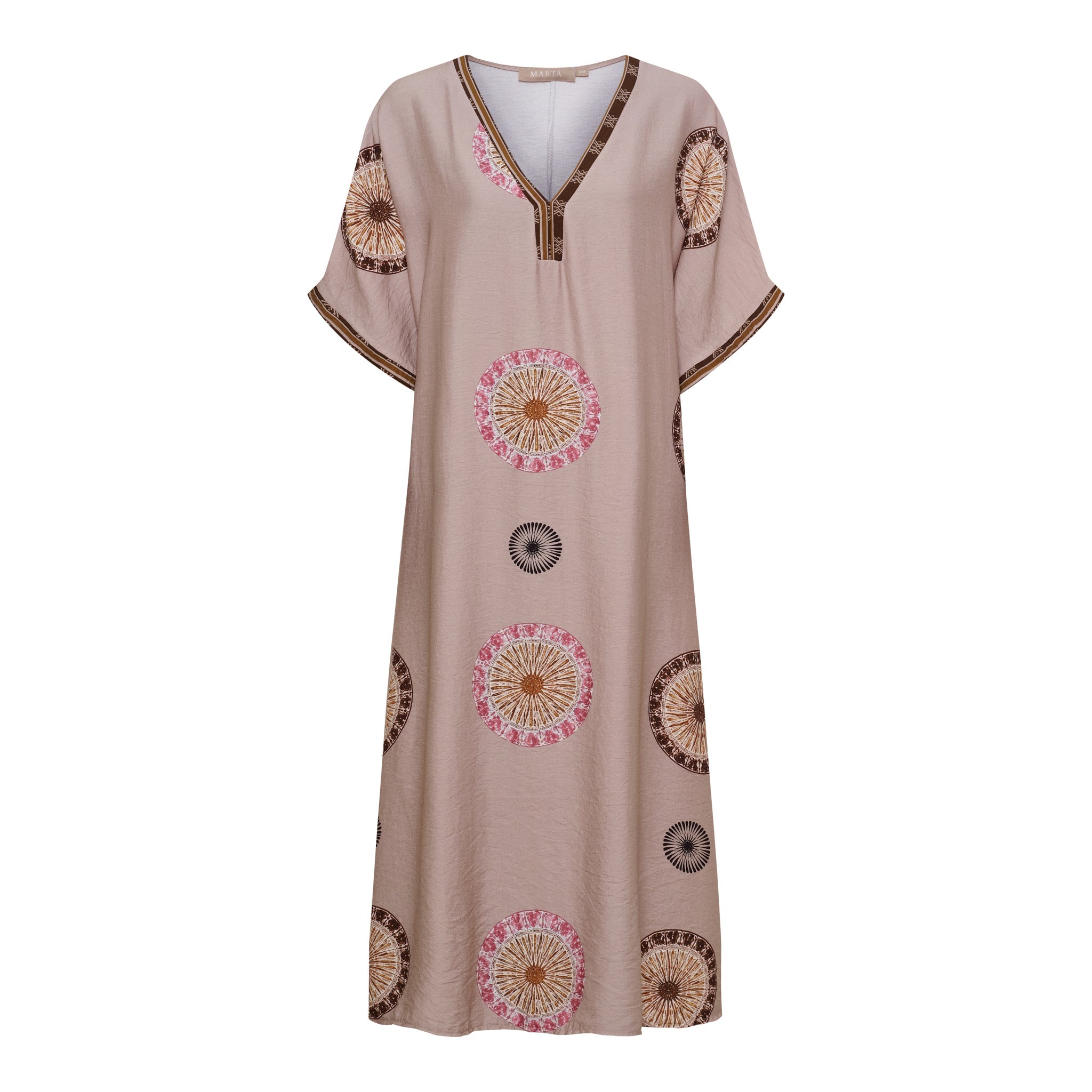 MDC Zenia dress marrone - Online-Mode