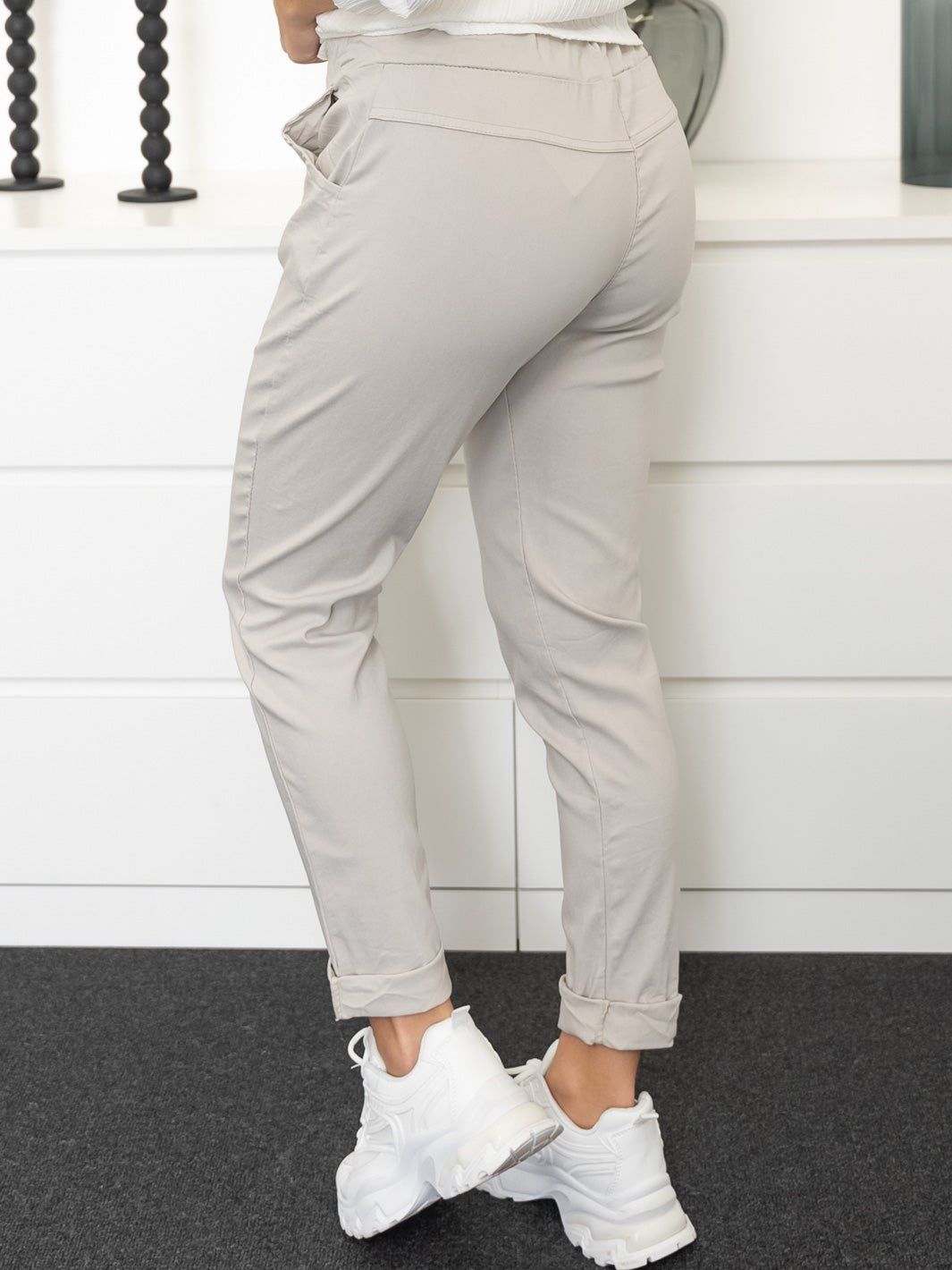 Melissa pants beige - Online-Mode