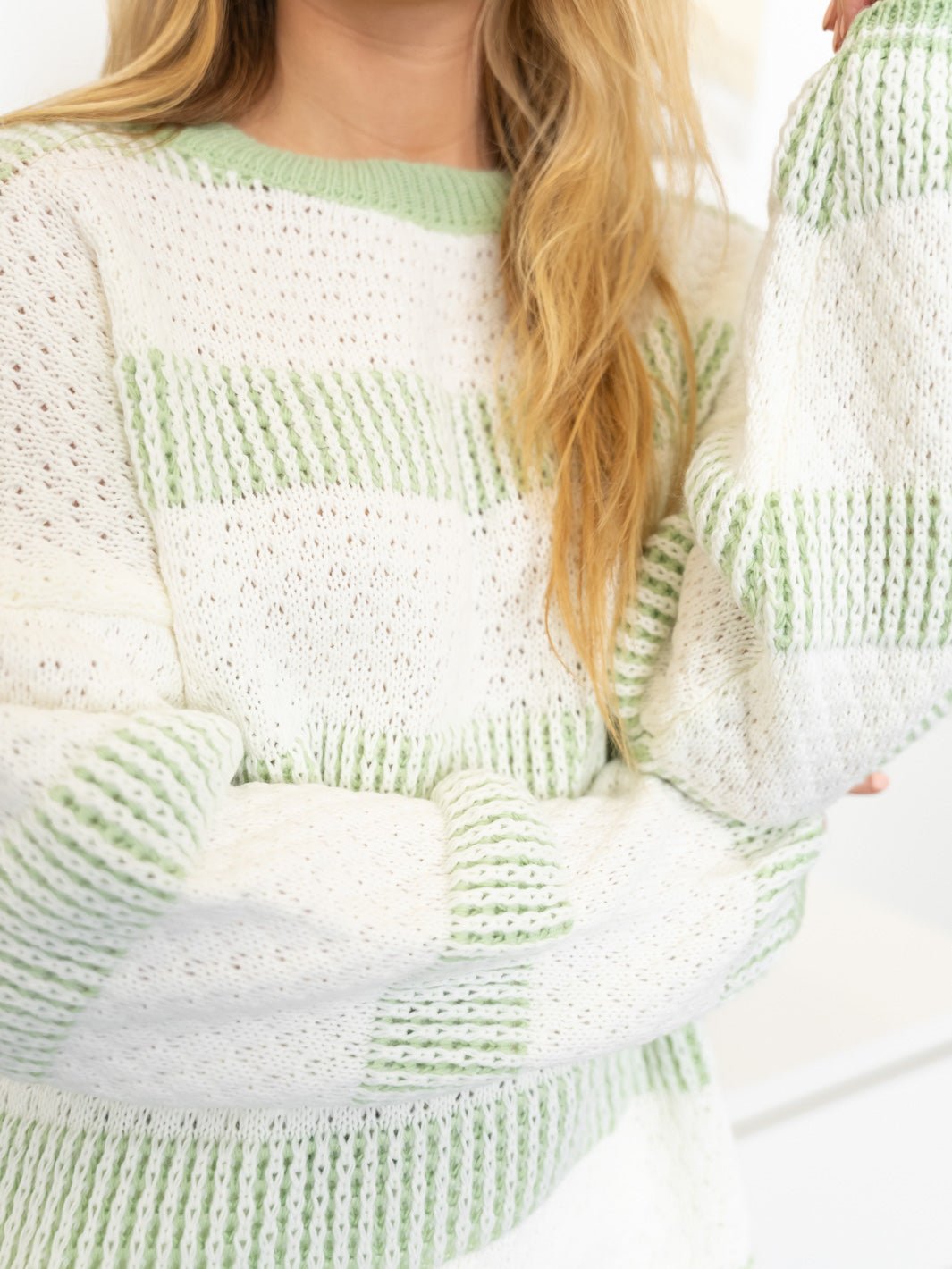 Mia knit pullover mint - Online-Mode
