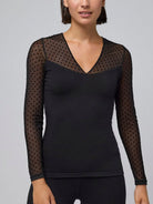 Midnight elegance termo bluse black - Online - Mode