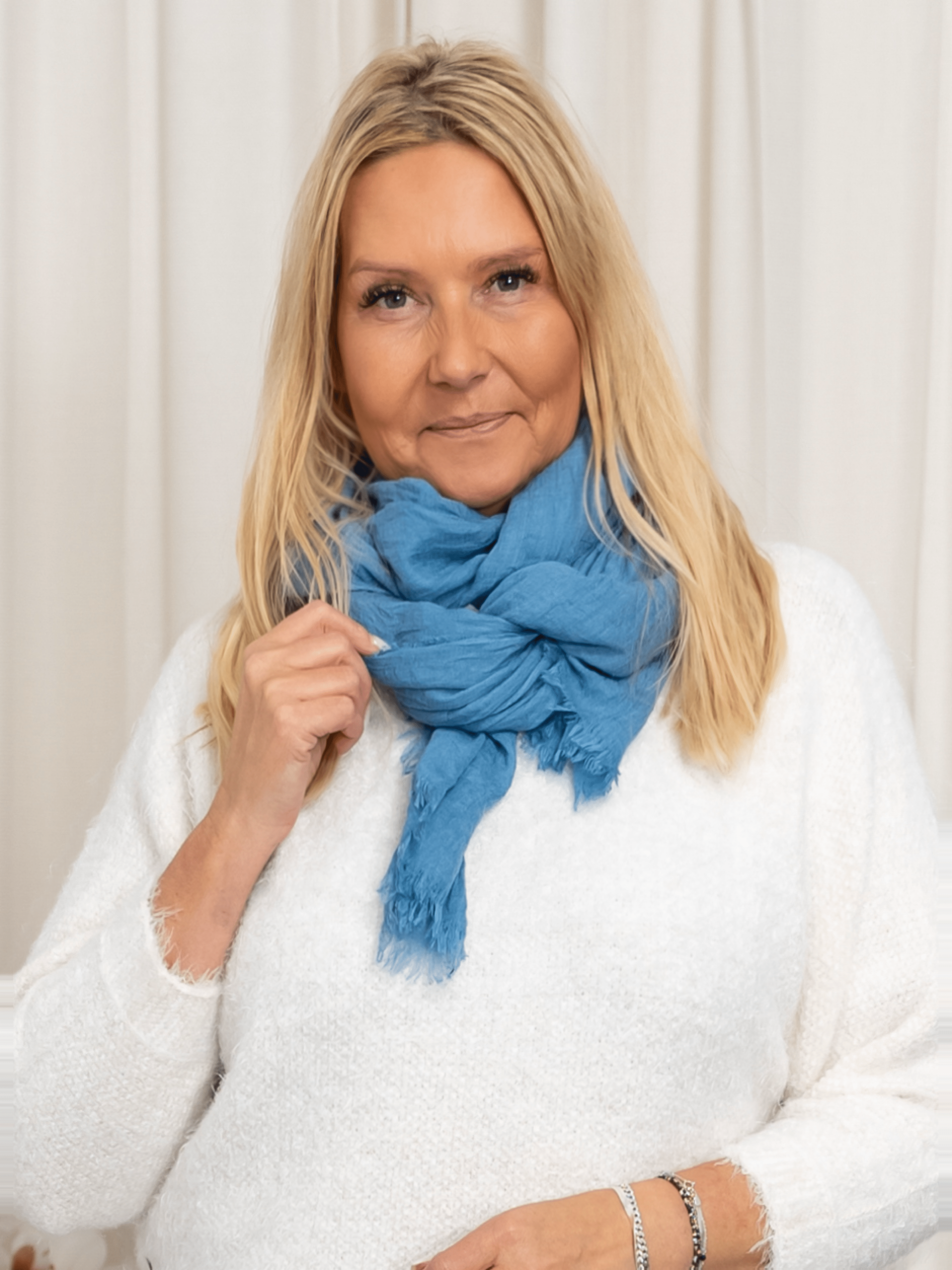 Naja scarf blue - Online - Mode