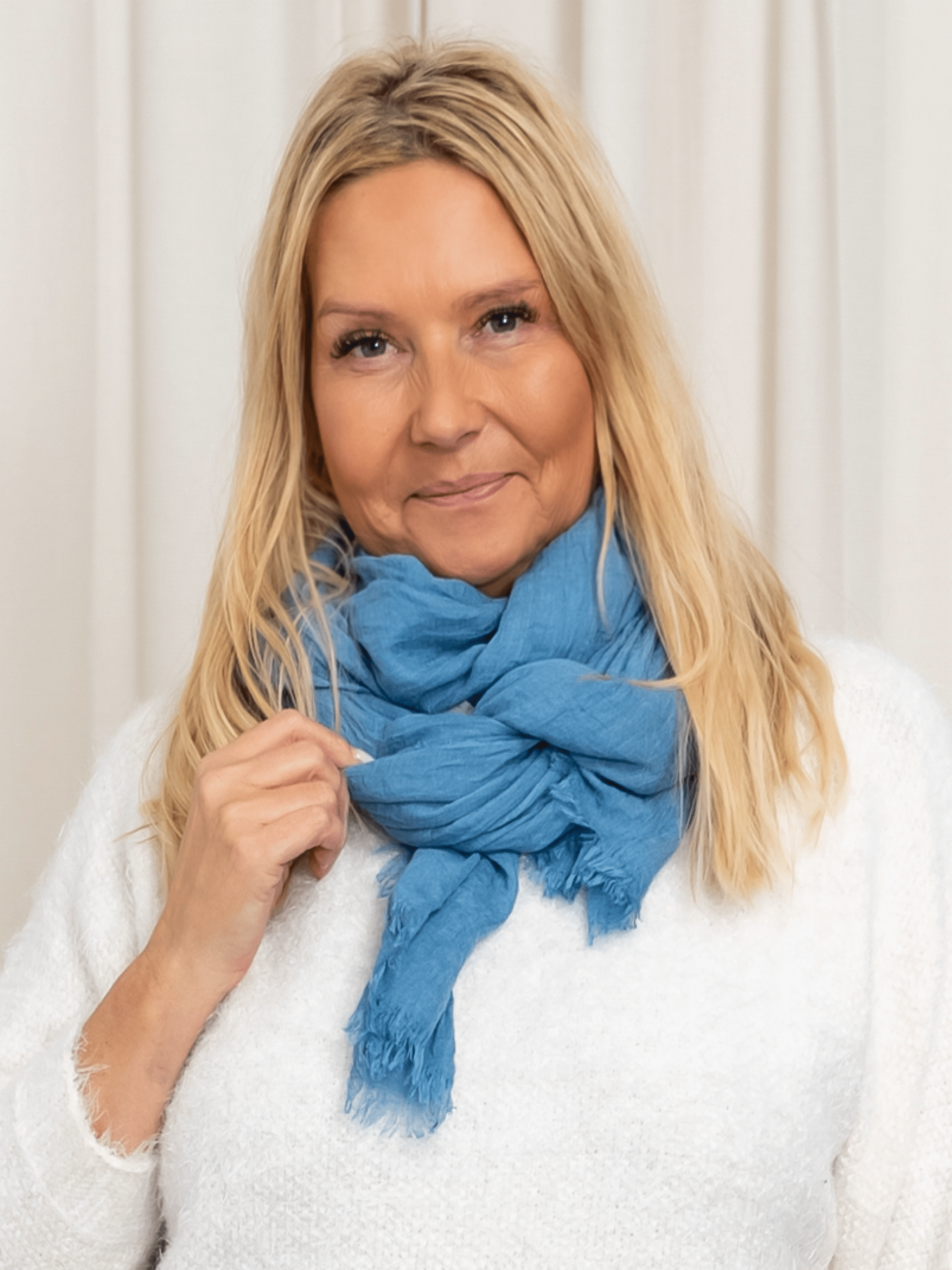 Naja scarf blue - Online - Mode