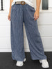 Nora pants navy stripe