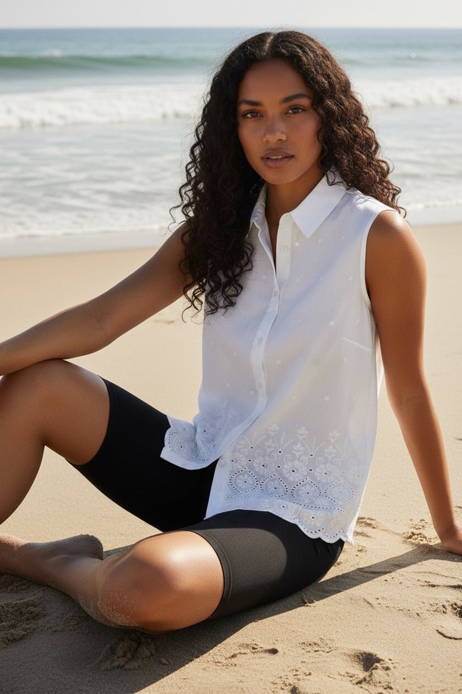 Ofelia Coco shirt offwhite - Online-Mode