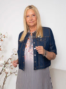 Ofelia Disa jacket dark blue denim - Online-Mode
