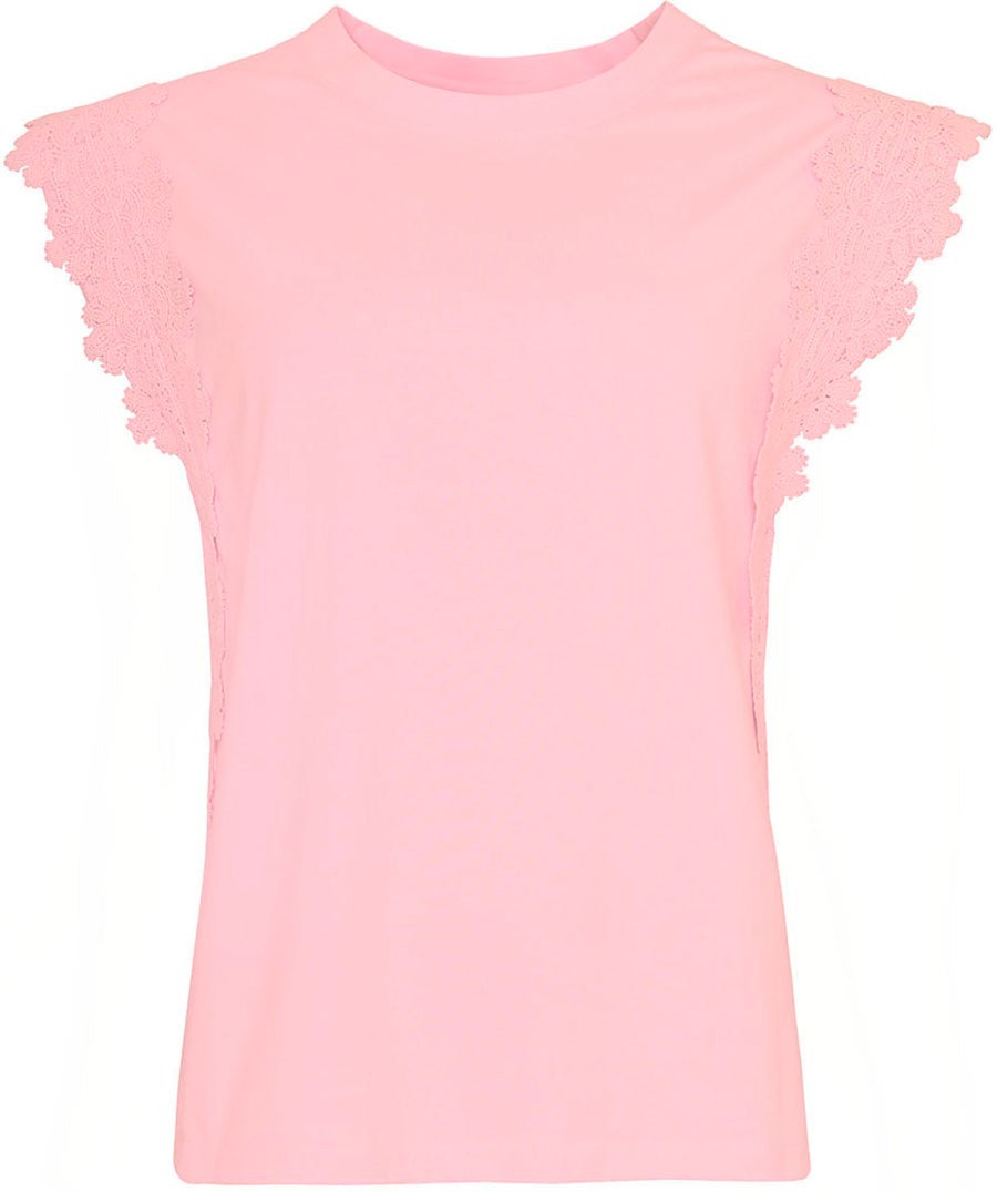 Ofelia Fleur top light pink - Online-Mode